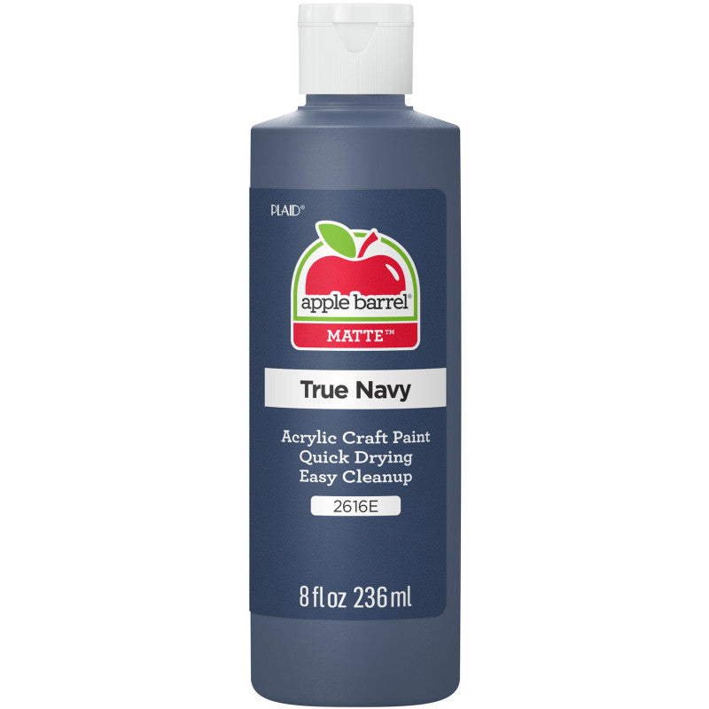 Acrylic Paint Matte, 8oz., True Navy