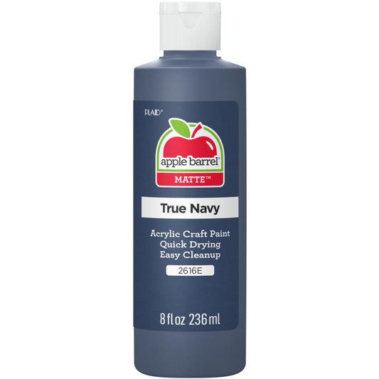 Acrylic Paint Matte, 8oz., True Navy