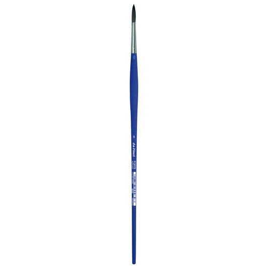 FORTE-Acrylics Student Brush, Synthetic, Acrylic & Oil, Round, Series 8630, Size 8