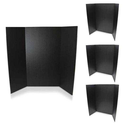 1-Ply Project Board, 36" x 48", Black, Pack of 4