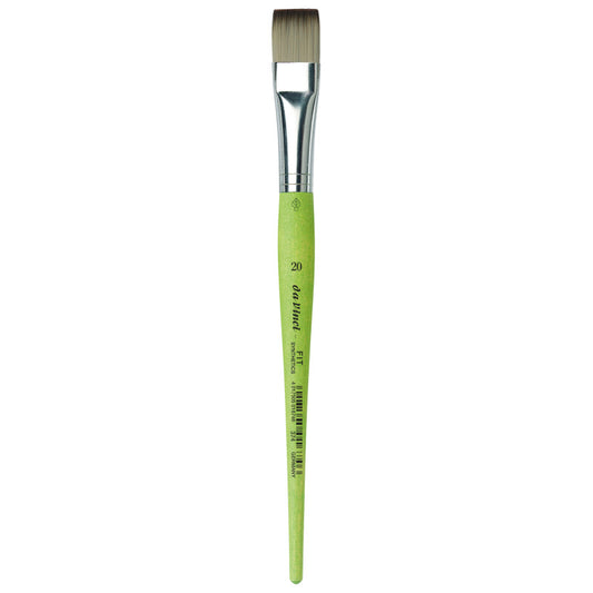 FIT Synthetics Student Brush, Synthetic, Acrylic & Tempera, Flat, Series 374, Size 20