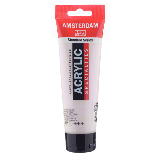 Standard Acrylic Paint, 120ml, Pearl Violet 821