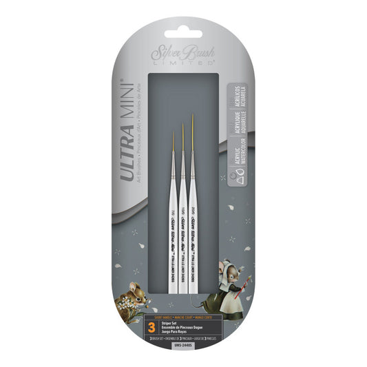 Ultra Mini® Striper, 3 Brushes