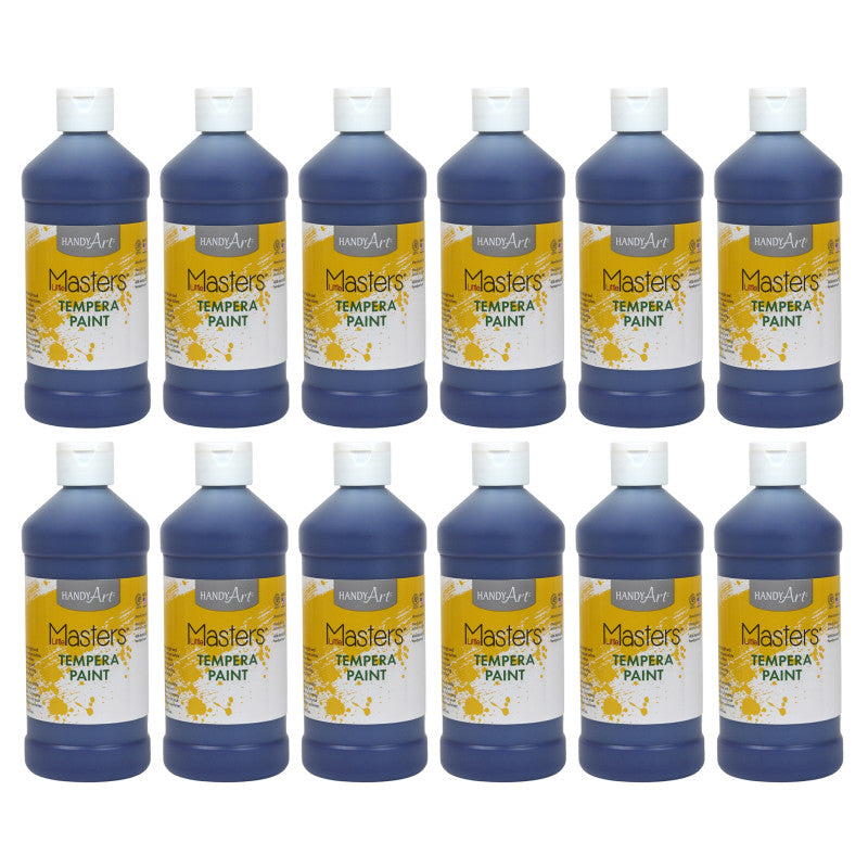 Little Masters® Tempera Paint, Violet, 16 oz., Pack of 12