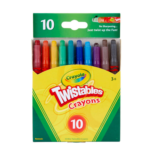 Mini Twistables Crayons, Pack of 10