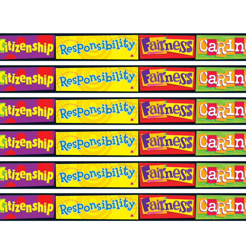 Character Education Bolder Borders®, 35.75' Per Pack, 6 Packs