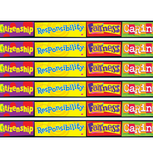Character Education Bolder Borders®, 35.75' Per Pack, 6 Packs