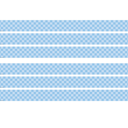 Checkers Scalloped Border Trim, 35 Feet Per Pack, 6 Packs