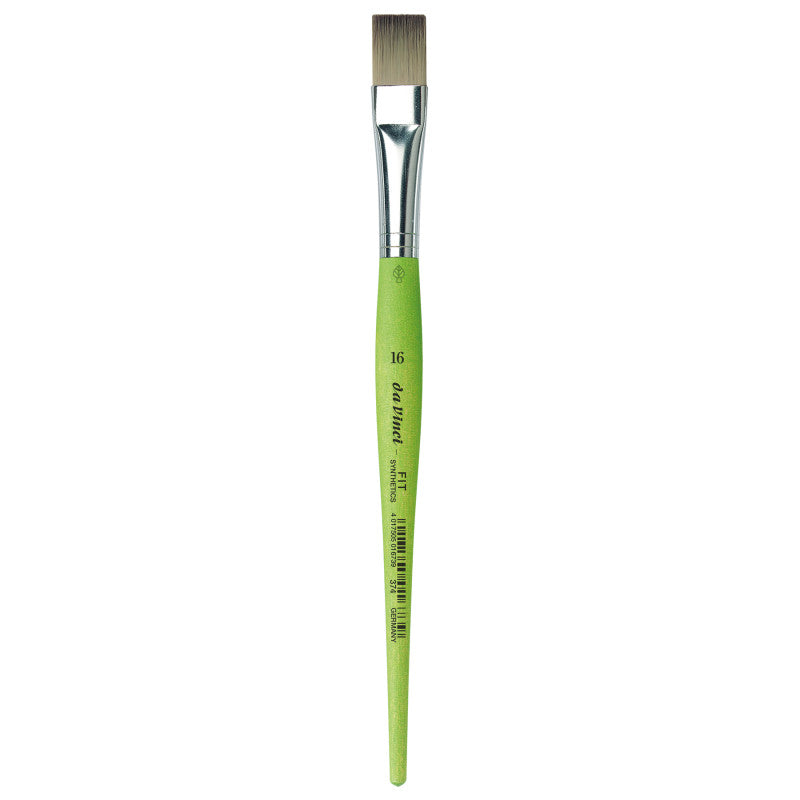FIT Synthetics Student Brush, Synthetic, Acrylic & Tempera, Flat, Series 374, Size 16
