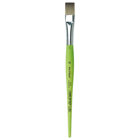 FIT Synthetics Student Brush, Synthetic, Acrylic & Tempera, Flat, Series 374, Size 16