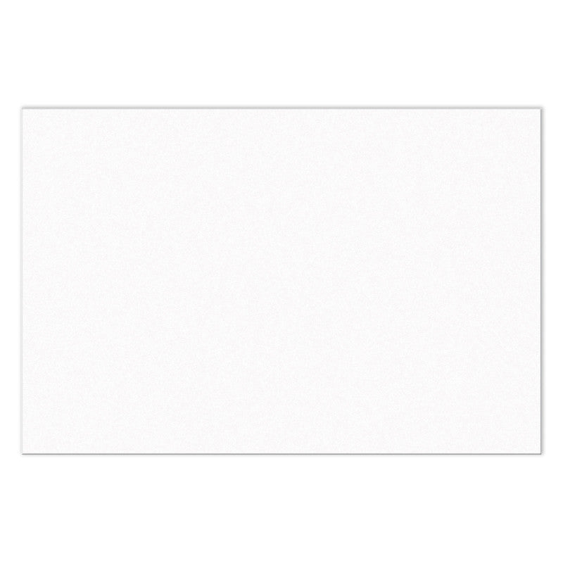 Construction Paper, Medium Weight, Bright White, 12" x 18", 100 Sheets