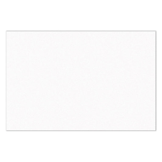 Construction Paper, Medium Weight, Bright White, 12" x 18", 100 Sheets