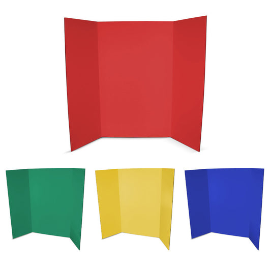 1-Ply Project Board, 36" x 48", Primary Colors, Pack of 4