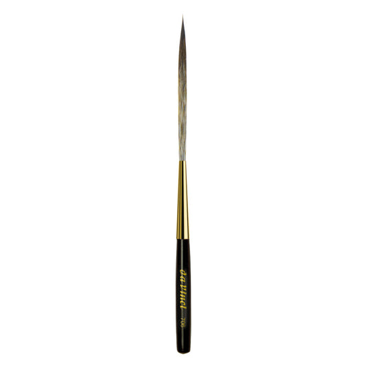 CASANEO Stroke Pointed Striper with Short Handle, Synthetic, Watercolor & Acrylic, Series 706, Size 8