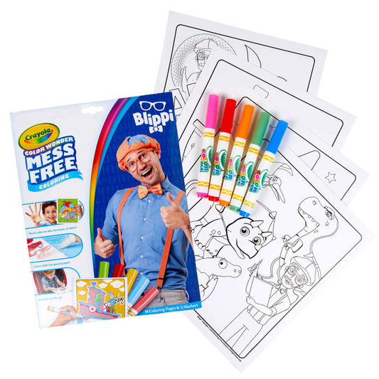 Color Wonder® Coloring Pad & Markers, Blippi