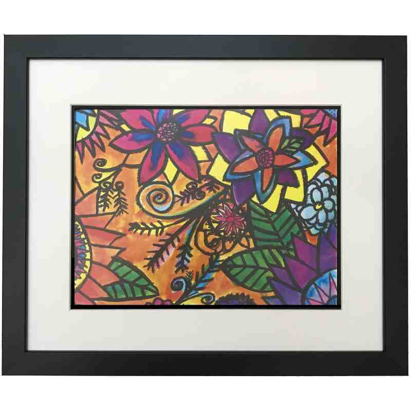 Blank Art Show Frame-tonganoxieelementary66086
