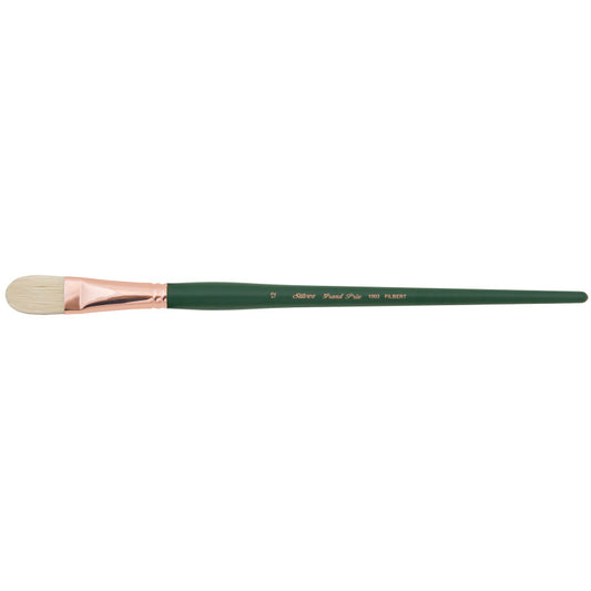 Grand Prix Brush, Filbert, Long Handle, Size 12
