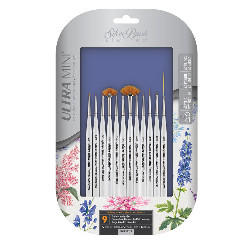 Ultra Mini® Miniature Detail 12-Piece Brush Set