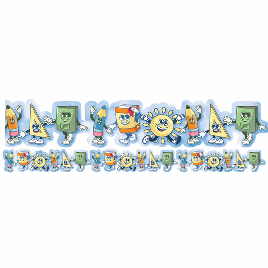 Characters Extra Wide Deco Trim, 37 Feet