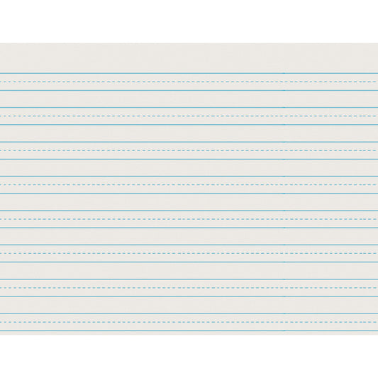 Newsprint Handwriting Paper, Skip-A-Line, Grade 3, 1/2" x 1/4" x 1/2" Ruled Long, 11" x 8-1/2", 500 Sheets