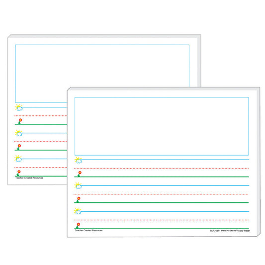 Smart Start K-1 Story Paper: 100 Sheets Per Pack, 2 Packs