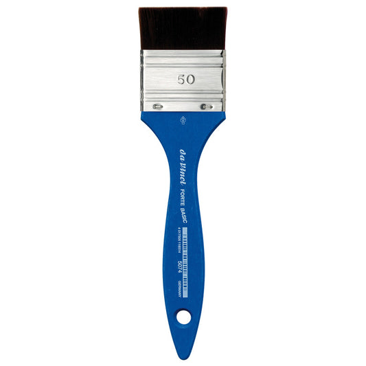 FORTE BASIC Mottler Brush, Synthetic, Acrylic, Flat, Series 5074, Size 50