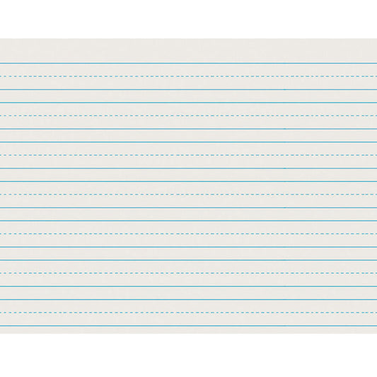 Newsprint Handwriting Paper, Skip-A-Line, Grade 2, 3/4" x 3/8" x 3/8" Ruled Long, 11" x 8-1/2", 500 Sheets