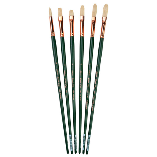 Grand Prix Size 4 Variety Set, 6 Brushes