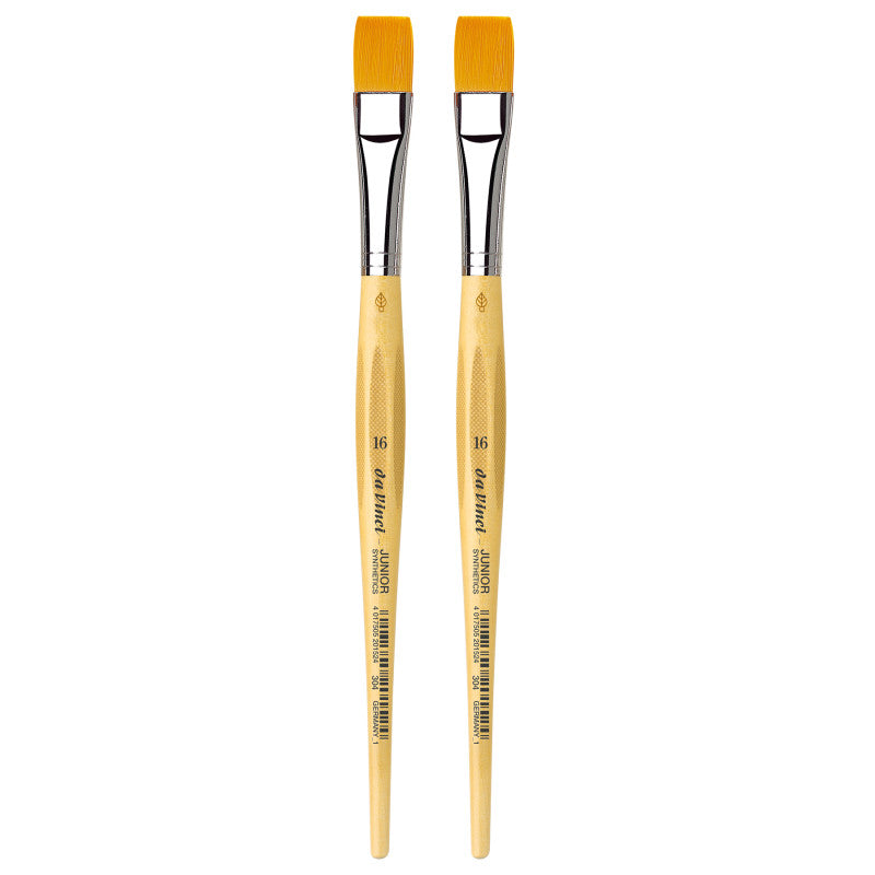 JUNIOR Synthetics Student Brush, Synthetic, Tempera, Round, Series 304, Size 16, Pack of 2