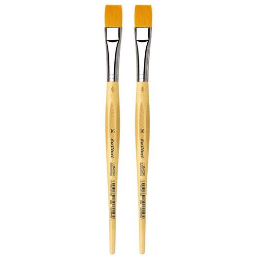 JUNIOR Synthetics Student Brush, Synthetic, Tempera, Round, Series 304, Size 16, Pack of 2