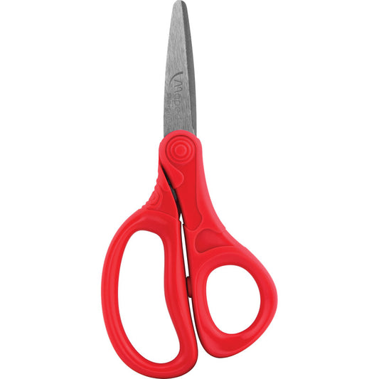 Essential 5" Pointed School Scissors, Assorted Colors