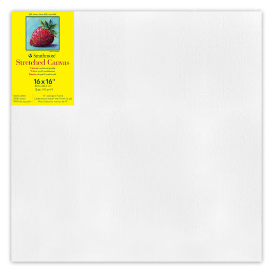 300 Series Traditional Stretched Canvas, 16x16 inch
