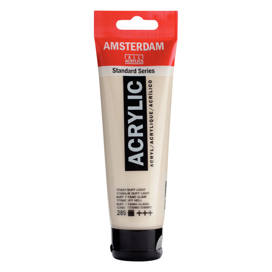 Standard Acrylic Paint, 120ml, Titan Buff Light 289