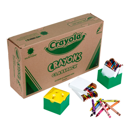 Crayon Classpack®, Reg Size, 64 Colors, Pack of 832