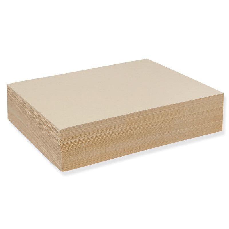 Drawing Paper, Manila, Medium Weight, 9" x 12", 500 Sheets