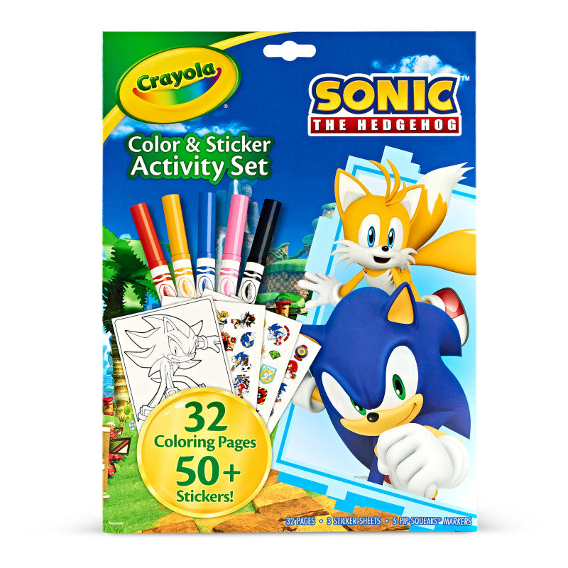 Color & Sticker Activity Set, Sonic