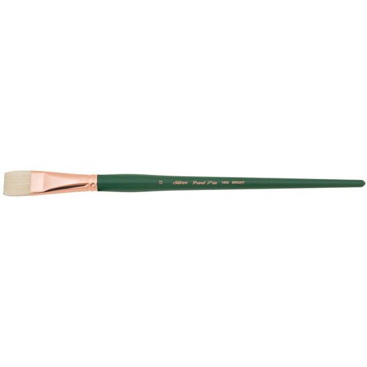 Grand Prix Brush, Bright, Long Handle, Size 12