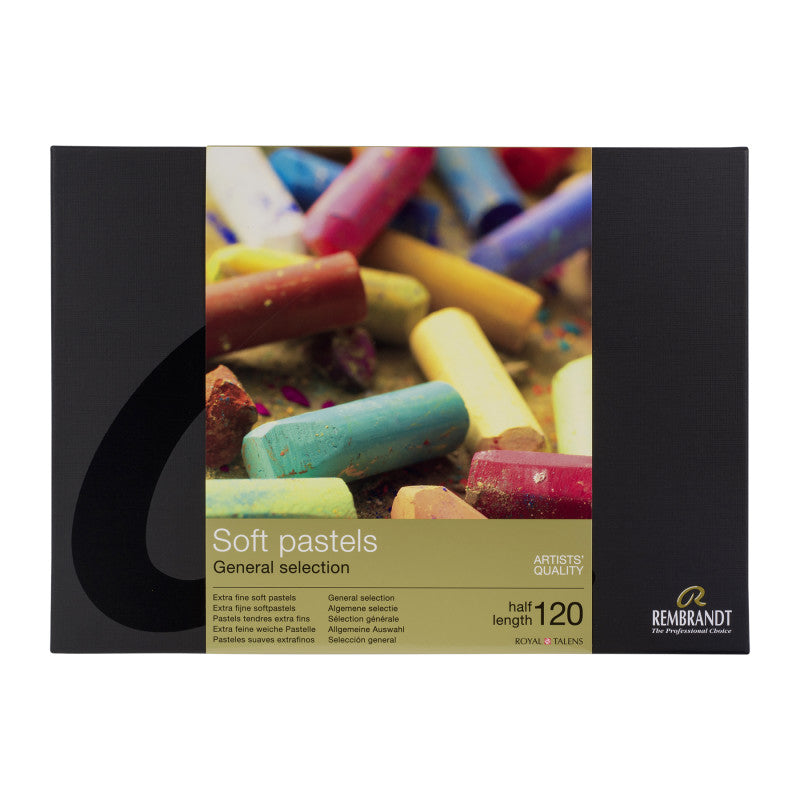 Soft Pastel Set, General Selection, 120 Half Pastels
