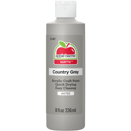 Acrylic Paint Matte, 8oz., Country Gray