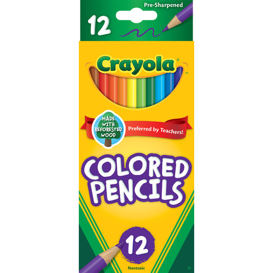 Colored Pencils, 12 Count